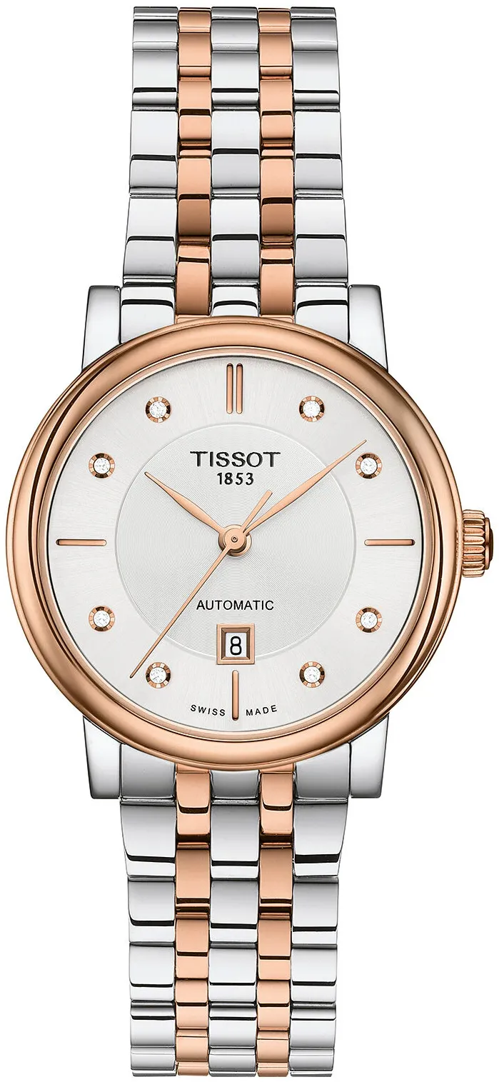 Tissot T-Classic T122.207.22.036.00 30mm Rose gold and Black DLC Silver