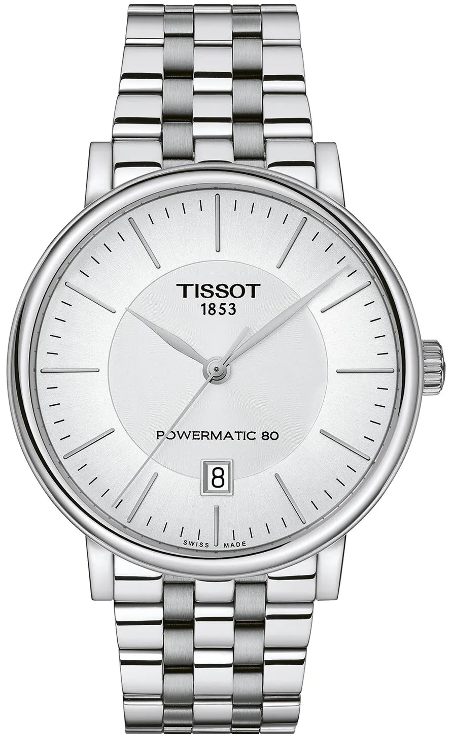 Tissot T-Classic T1224071103100 40mm Stainless steel Silver