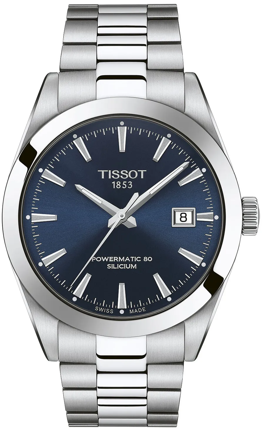 Tissot T-Classic T127.407.11.041.00 40mm Stainless steel Blue 1