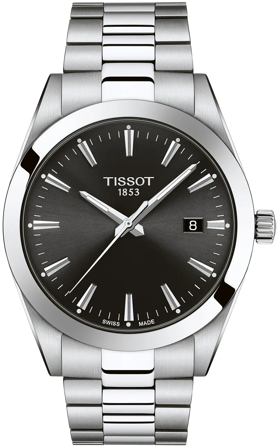 Tissot T-Classic T127.410.11.051.00 40mm Stainless steel Black