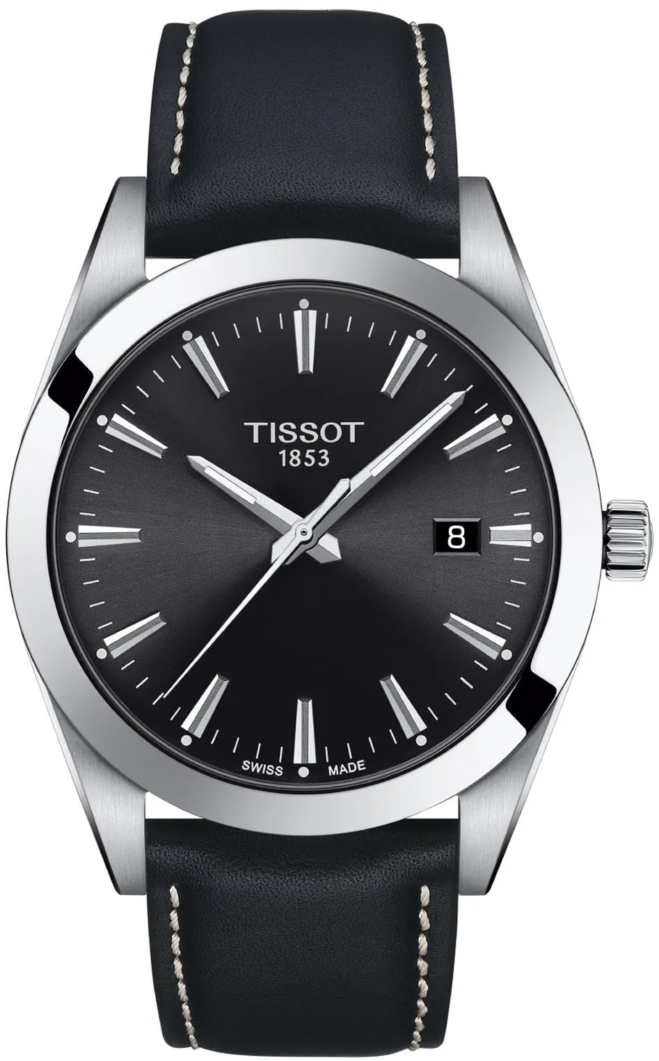 Tissot T-Classic T127.410.16.051.00 40mm Stainless steel Black