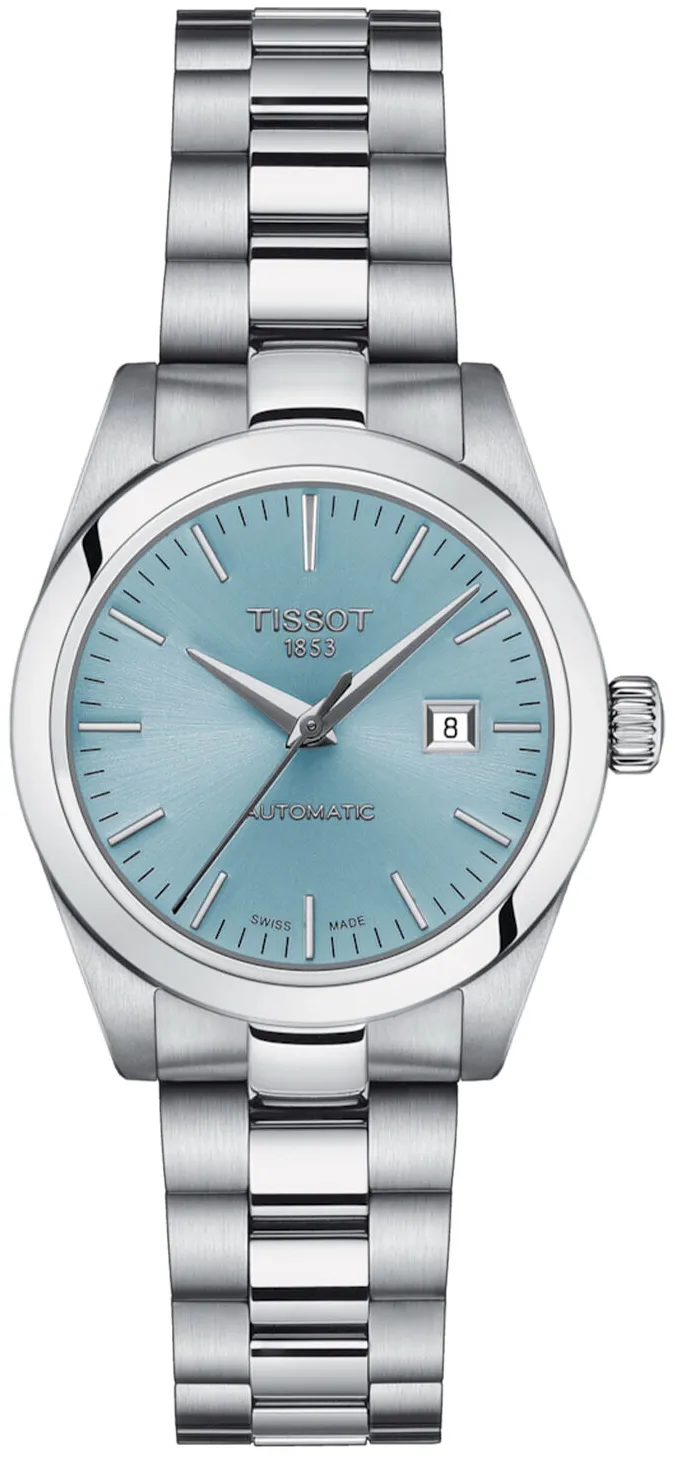 Tissot T-Classic T132.007.11.351.00 29.5mm Stainless steel Ice blue