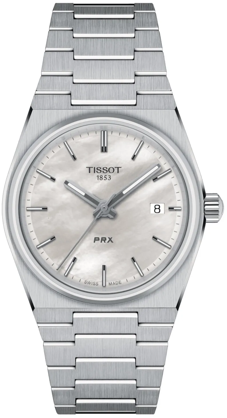 Tissot T-Classic T137.210.11.111.00 35mm Stainless steel White Mother of Pearl