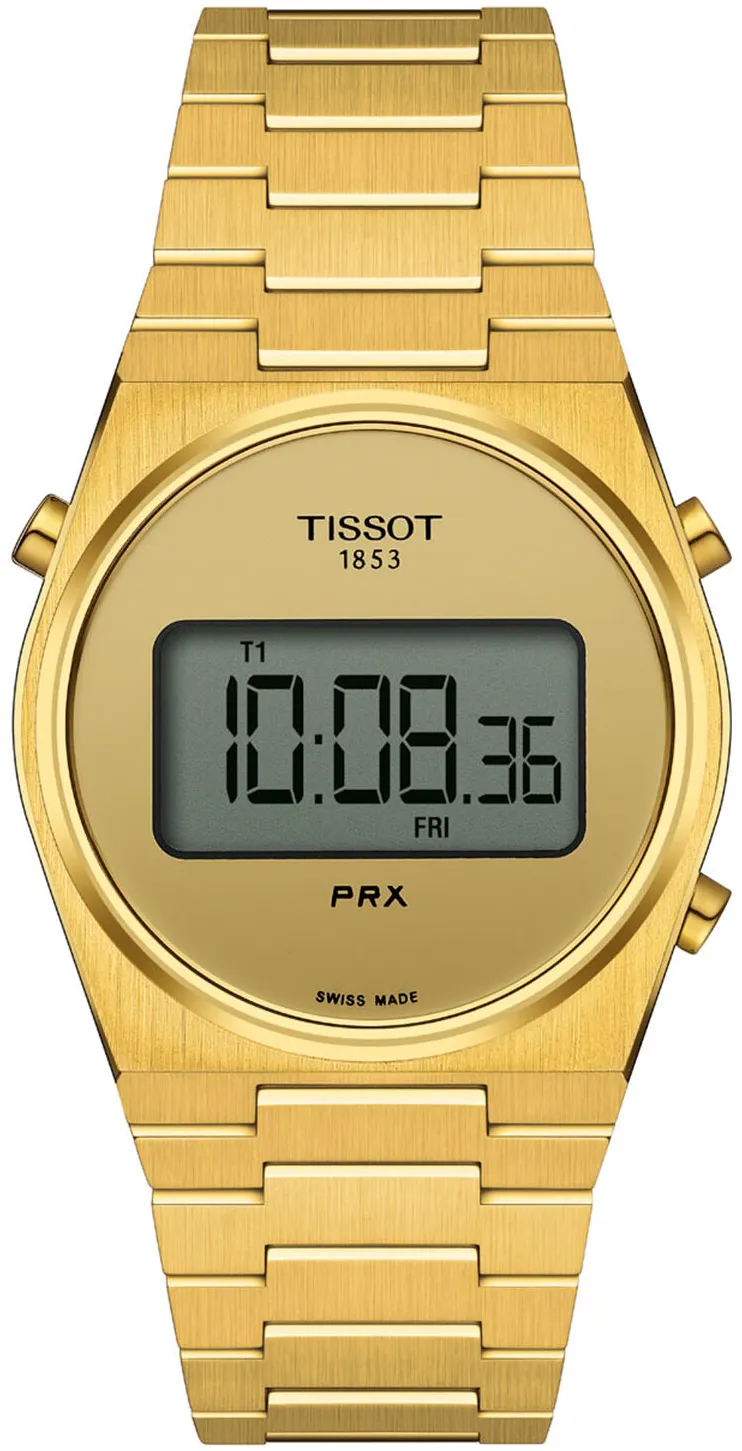 Tissot T-Classic T137.263.33.020.00 35mm Yellow gold and Black DLC Golden