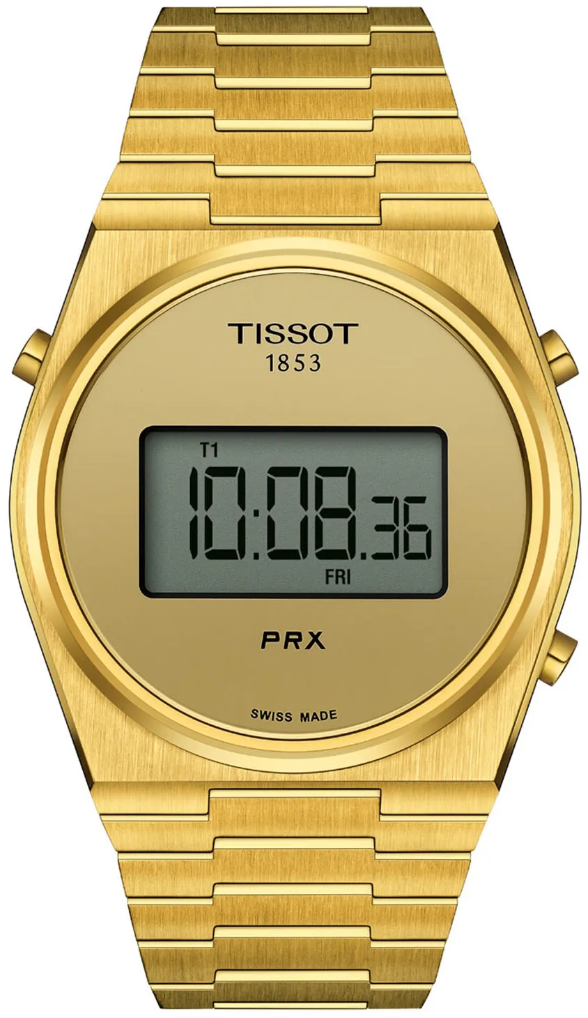 Tissot T-Classic T137.463.33.020.00 40mm Yellow gold and Black DLC Golden