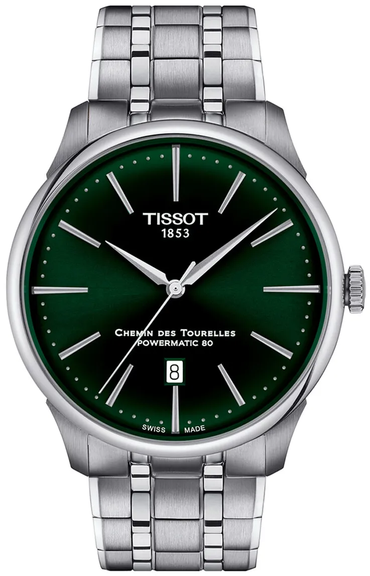 Tissot T-Classic T139.407.11.091.00 42mm Stainless steel Green