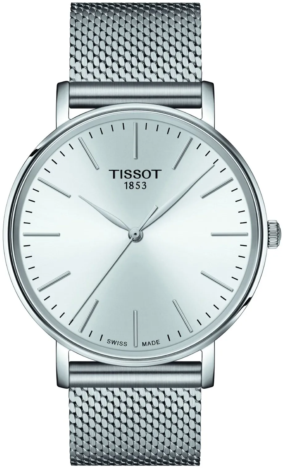 Tissot T-Classic T143.410.11.011.00 40mm Stainless steel White