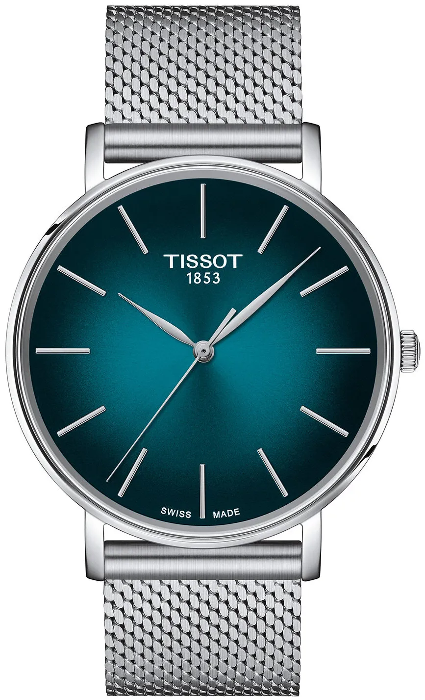 Tissot T-Classic T143.410.11.091.00 40mm Stainless steel Black