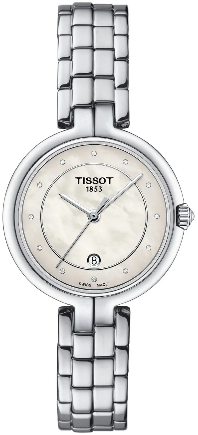 Tissot T-Lady T094.210.11.116.01 30mm Stainless steel White Mother of Pearl