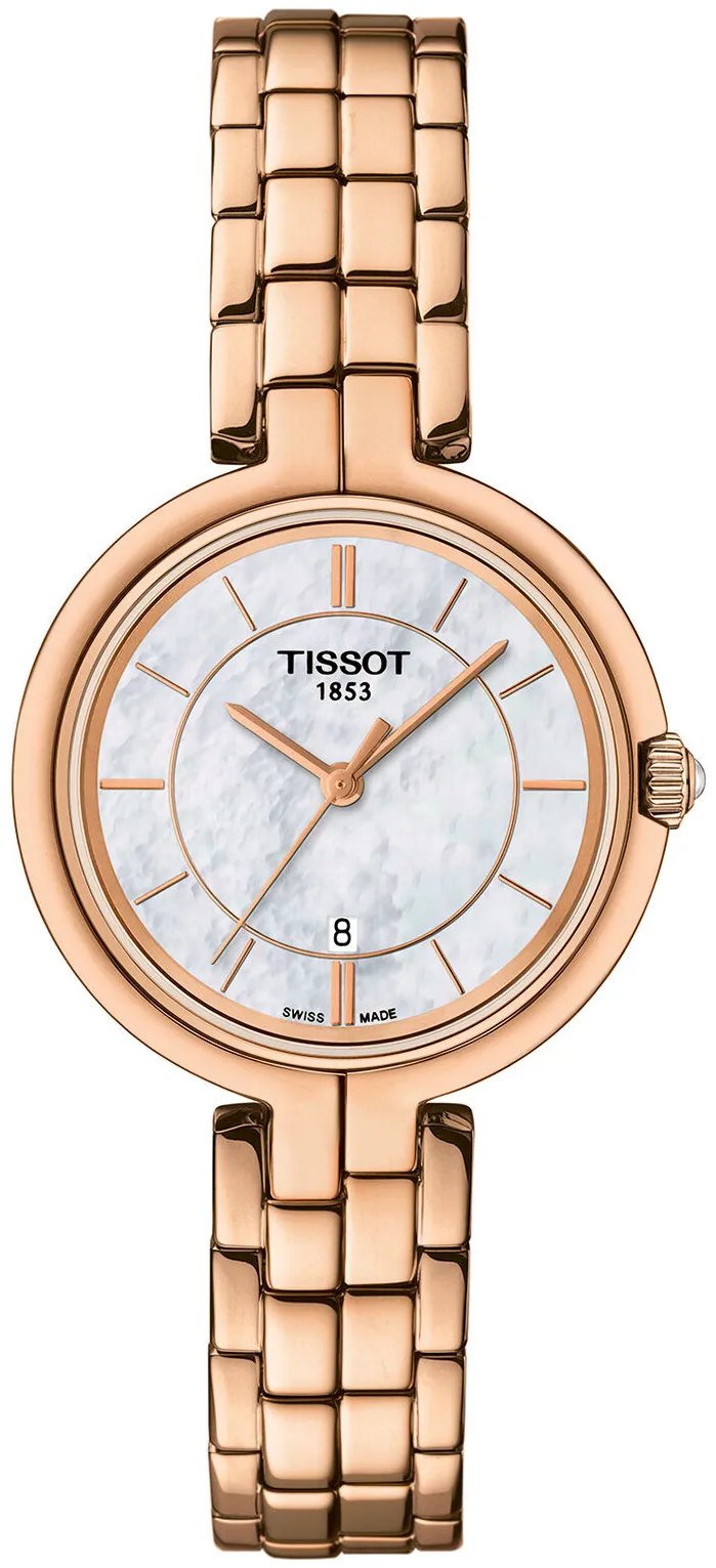 Tissot T-Lady T094.210.33.111.01 30mm Rose gold and Black DLC White Mother of Pearl