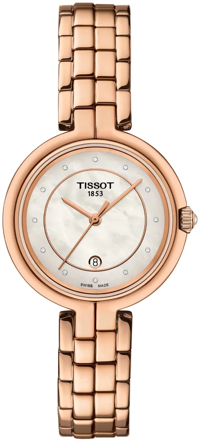 Tissot T-Lady T094.210.33.116.02 30mm Rose gold and Black DLC White Mother of Pearl