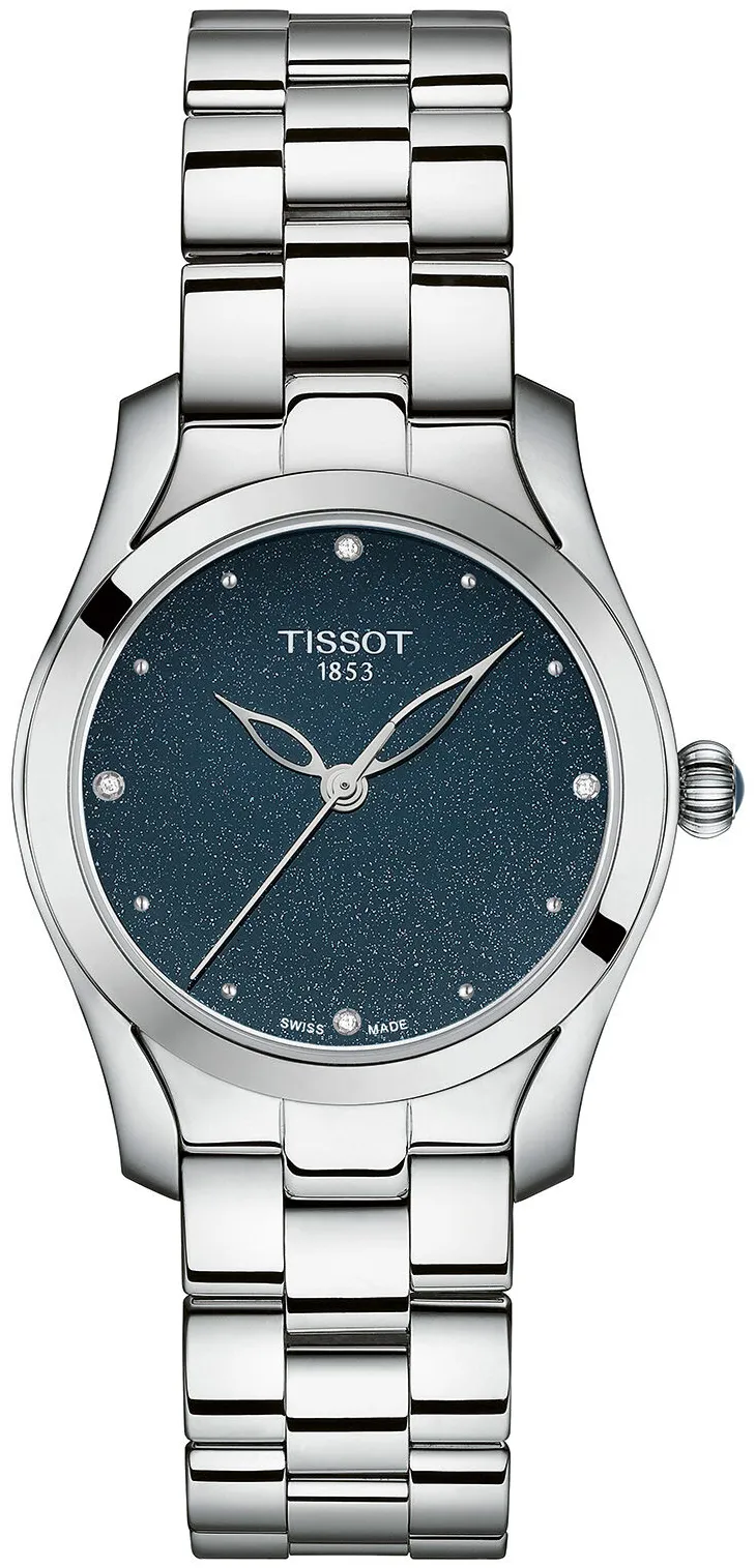 Tissot T-Lady T112.210.11.046.00 30mm Stainless steel Blue