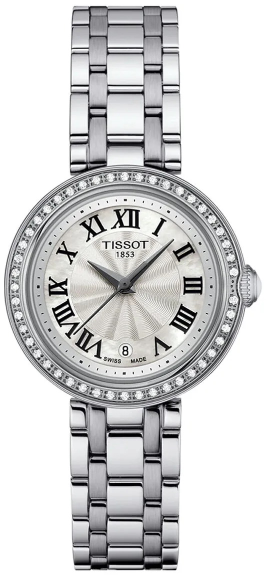 Tissot T-Lady T126.010.61.113.00 26mm Stainless steel White Mother of Pearl