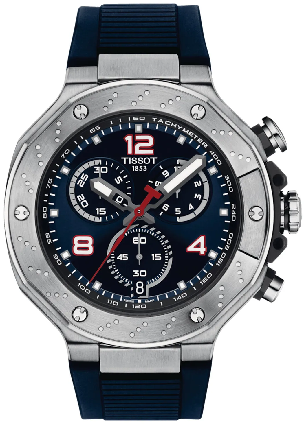 Tissot T-Race T141.417.17.047.00 45mm Stainless steel Blue