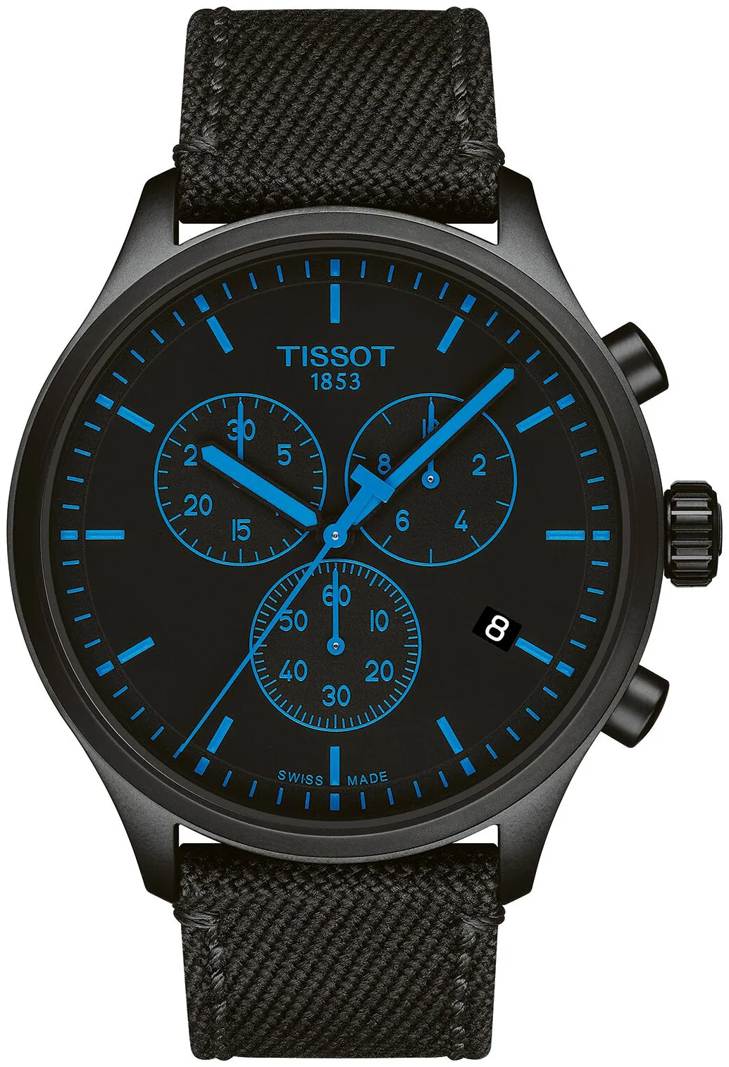 Tissot T-Sport T116.617.37.051.00 45mm Black DLC Black