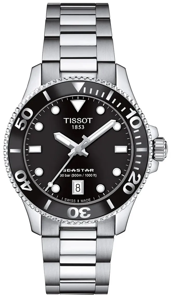 Tissot T-Sport T120.210.11.051.00 36mm Stainless steel Black