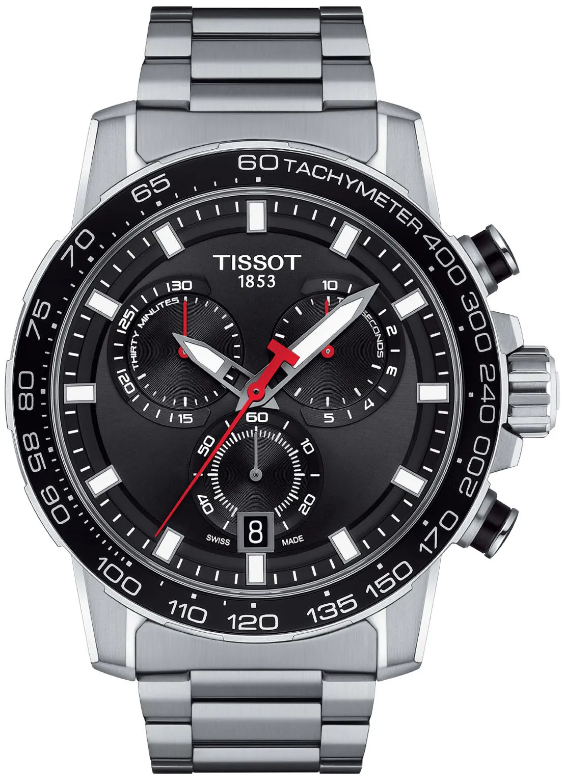 Tissot T-Sport T125.617.11.051.00 45mm Stainless steel Black 1