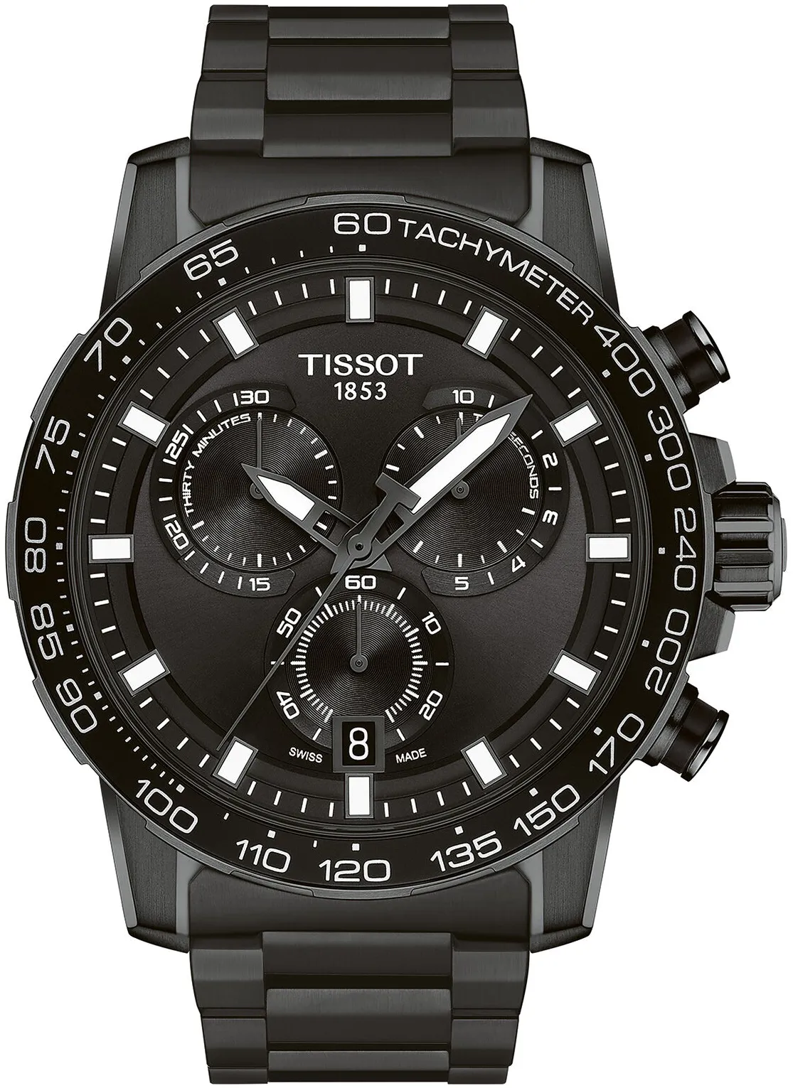 Tissot T-Sport T125.617.33.051.00 45.5mm Stainless steel and Black PVD Black