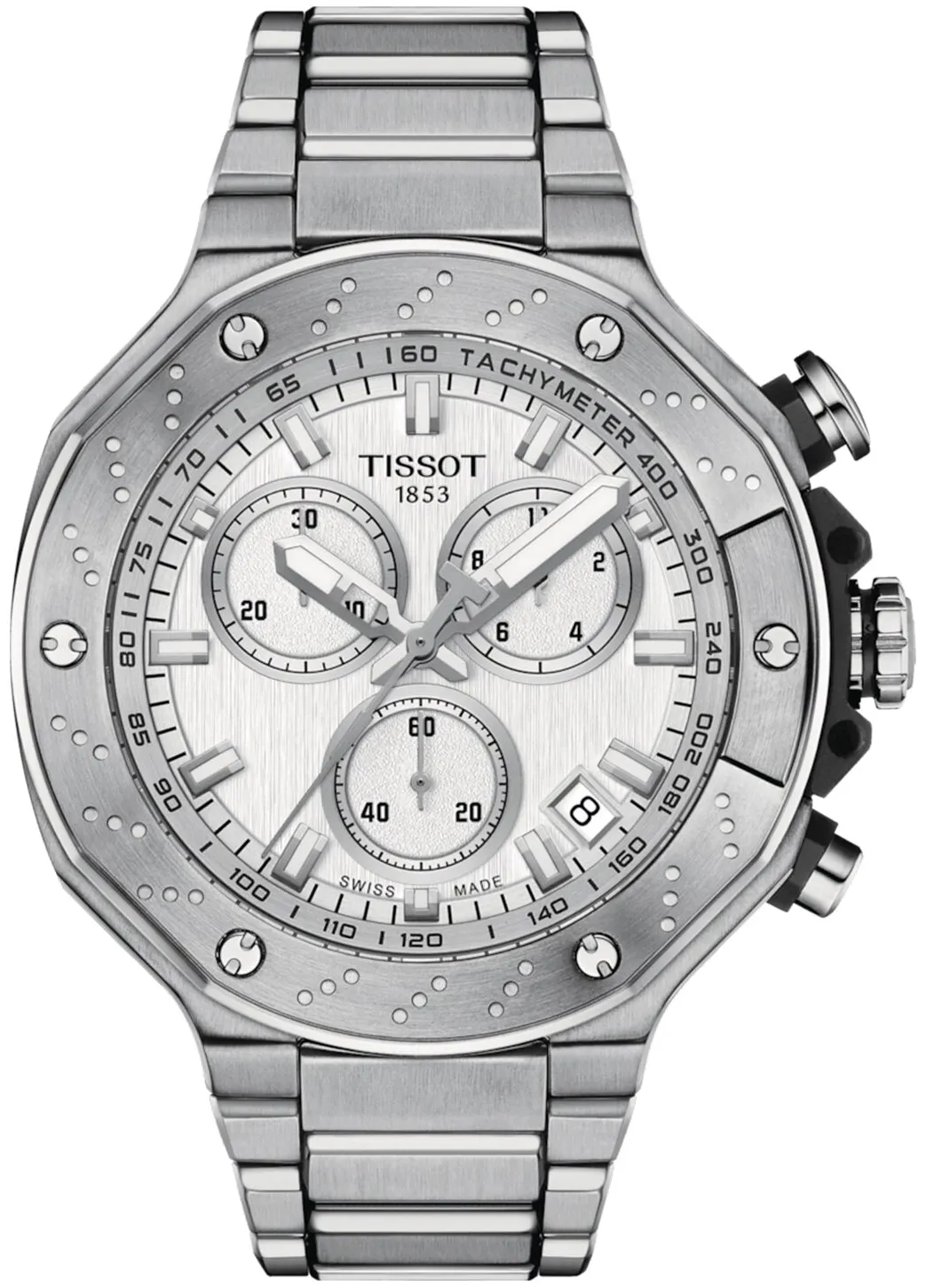 Tissot T-Sport T141.417.11.031.00 45mm Stainless steel Silver