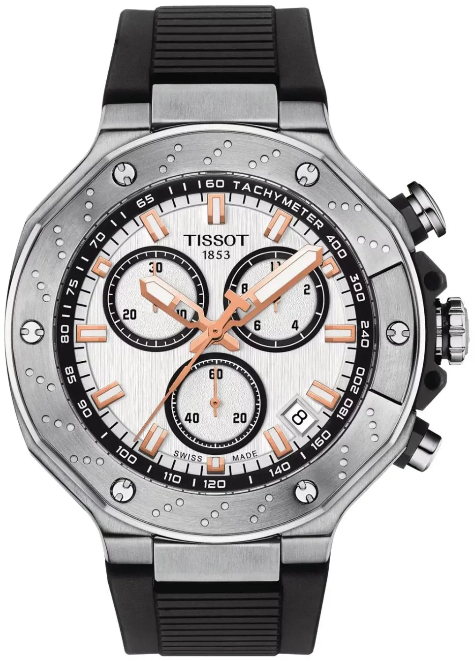 Tissot T-Sport T141.417.17.011.00 45mm Stainless steel White