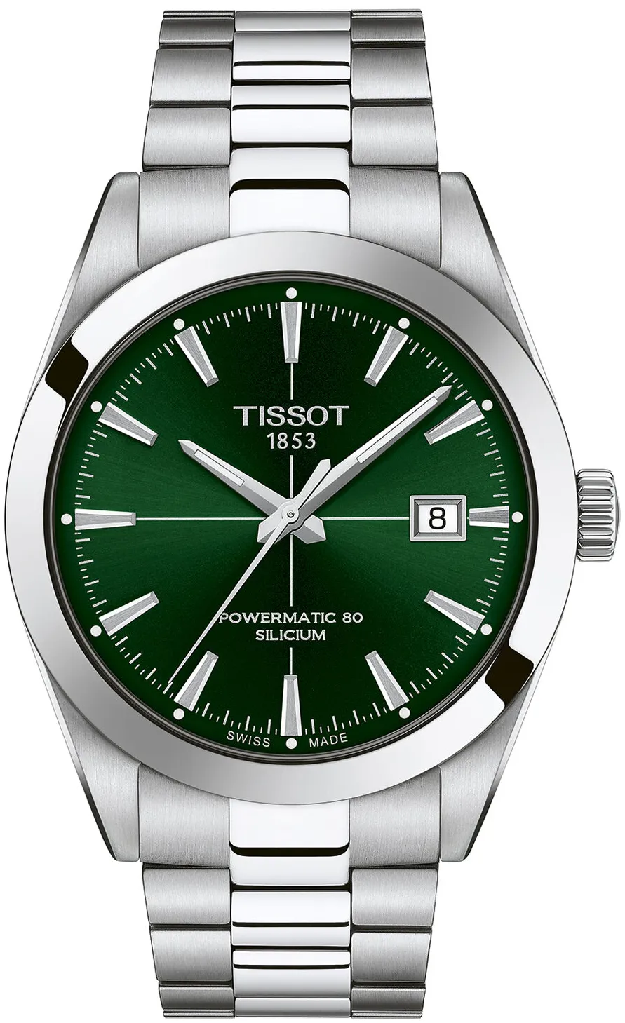 Tissot Gentleman T1274071109101 40mm Stainless steel Green