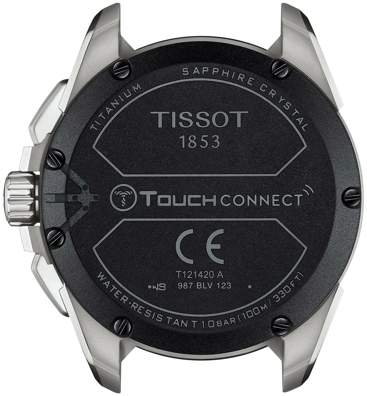 Tissot Touch T121.420.47.051.00 47.5mm Titanium Black 3