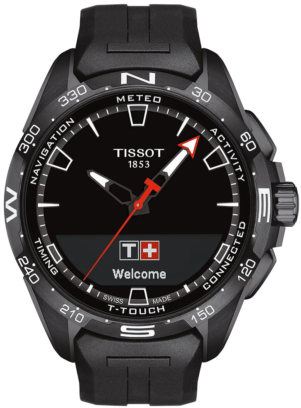 Tissot Touch T121.420.47.051.03 47.5mm Titanium and Black DLC Black