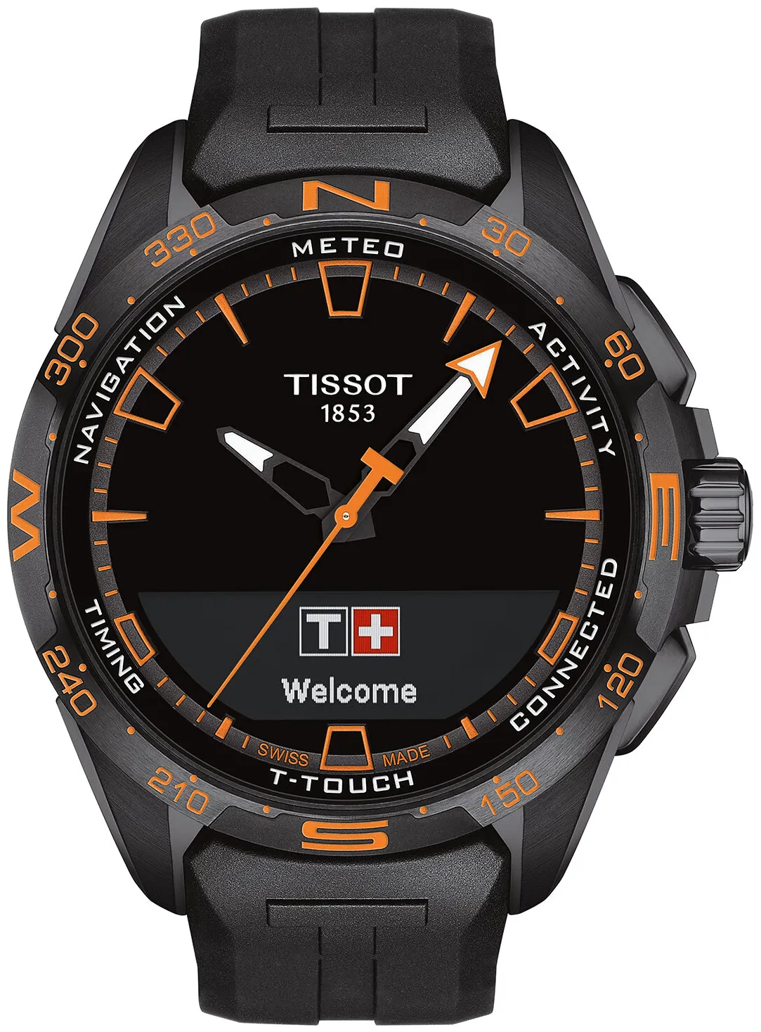 Tissot Touch T121.420.47.051.04 47.5mm Titanium and Black PVD Black