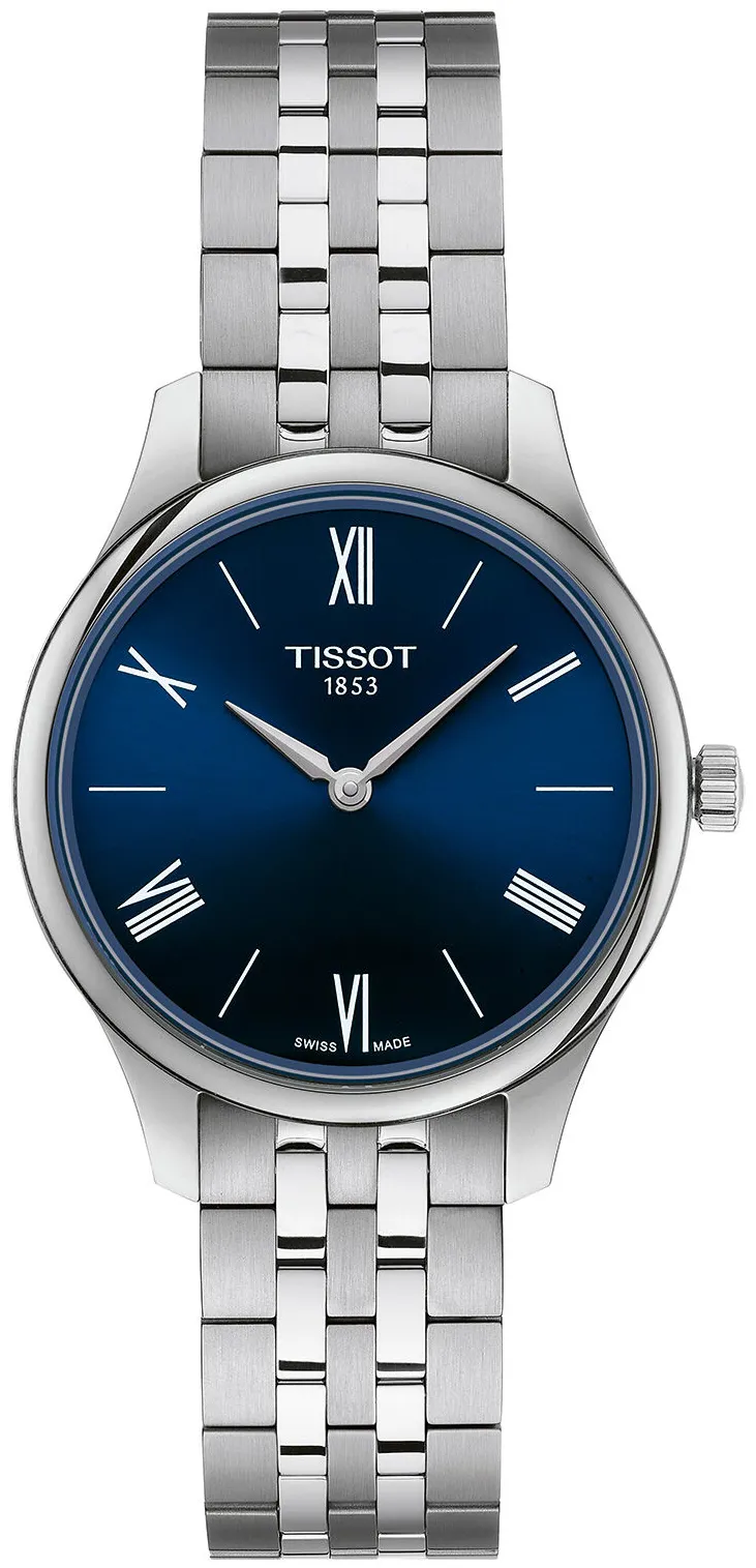 Tissot Tradition T063.209.11.048.00 31mm Stainless steel Blue