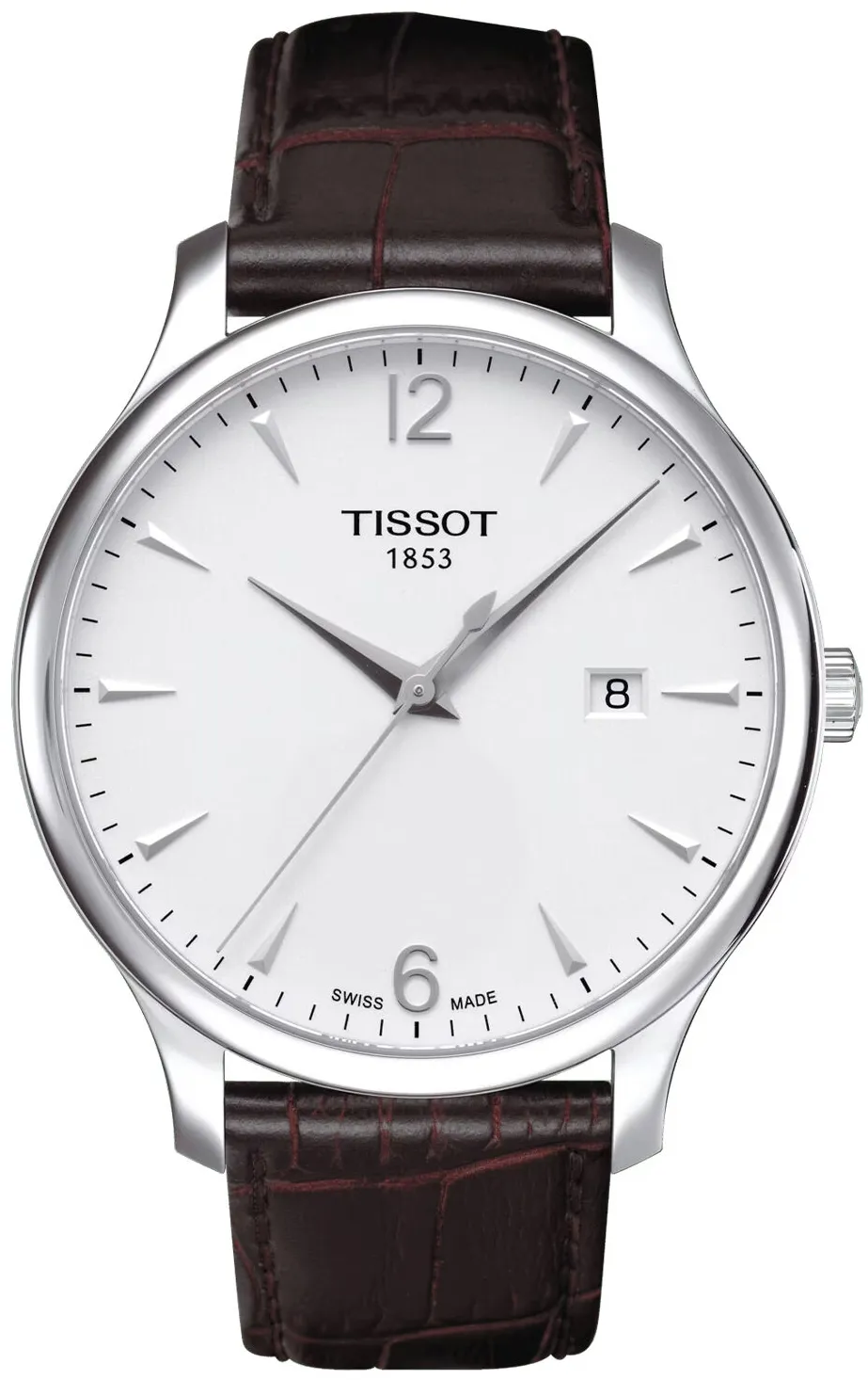 Tissot Tradition T063.610.16.037.00 42mm Stainless steel Silver