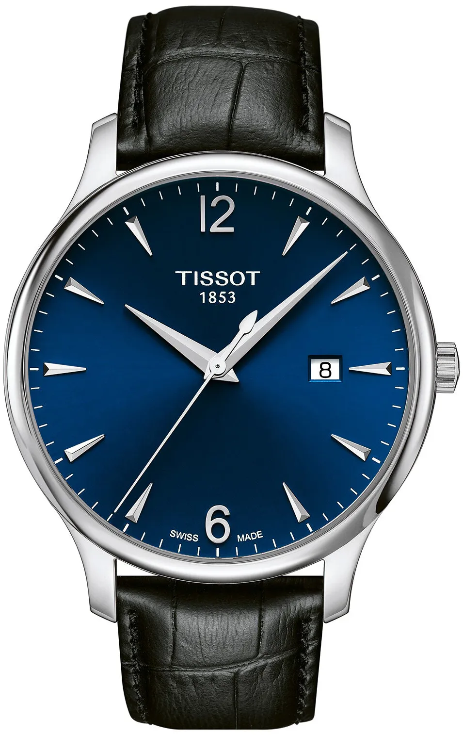 Tissot Tradition T063.610.16.047.00 42mm Stainless steel Blue