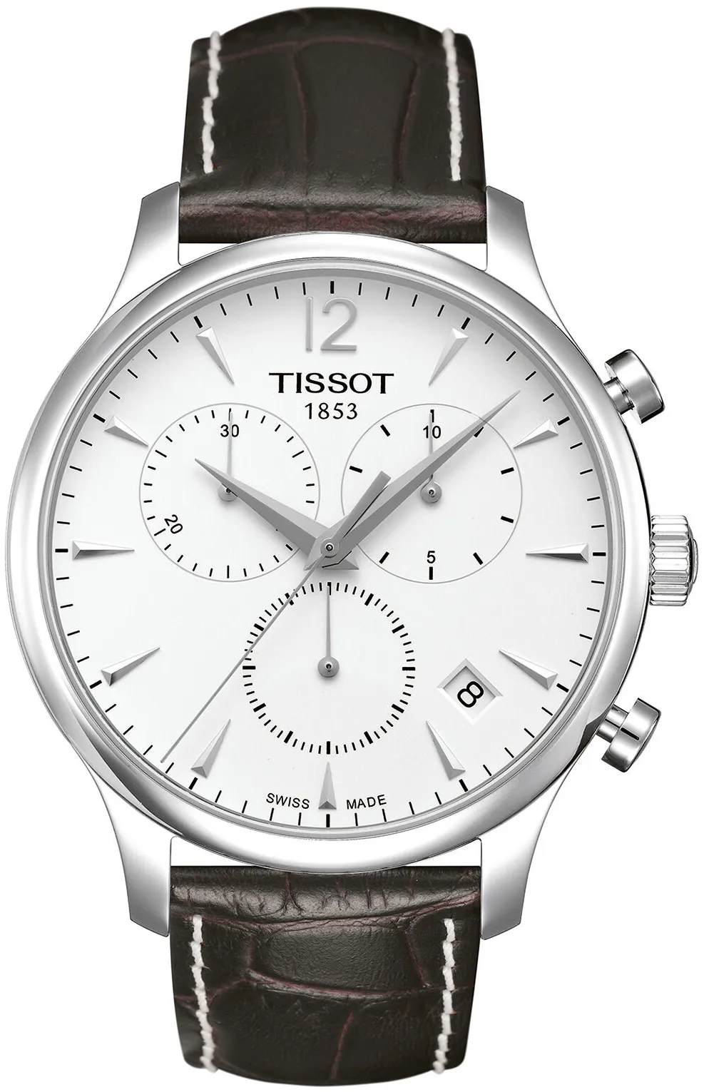 Tissot Tradition T063.617.16.037.00 42mm Stainless steel Silver