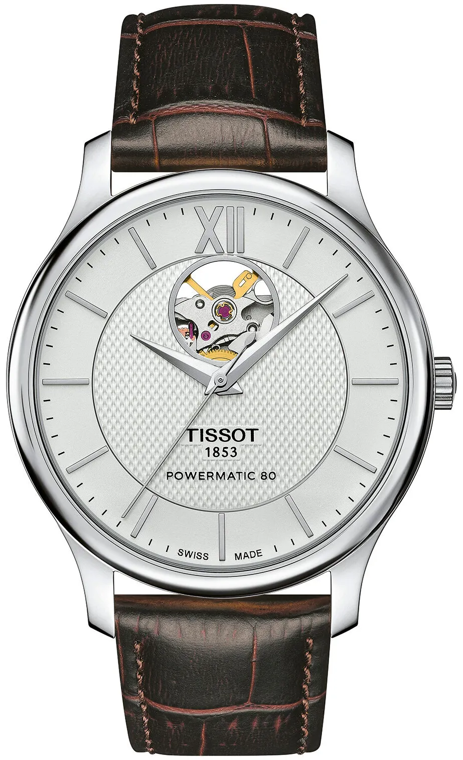 Tissot Tradition T063.907.16.038.00 40mm Stainless steel Silver