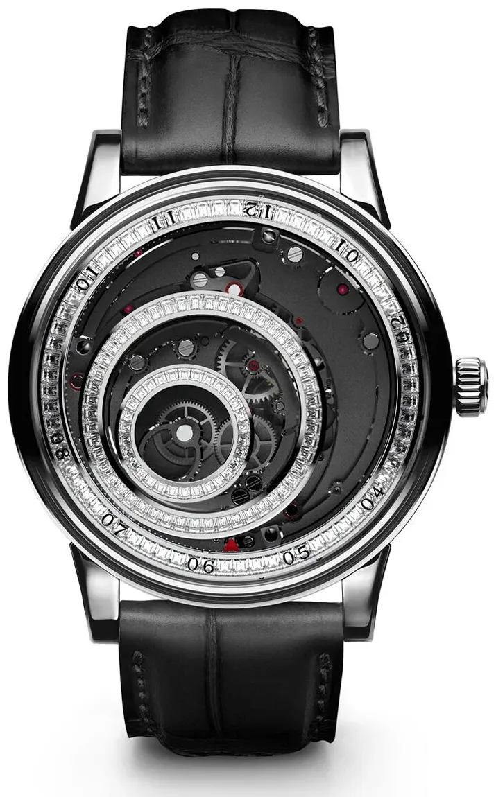 Trilobe High Jewellery UFJ04DA 40.5mm Platinum Black