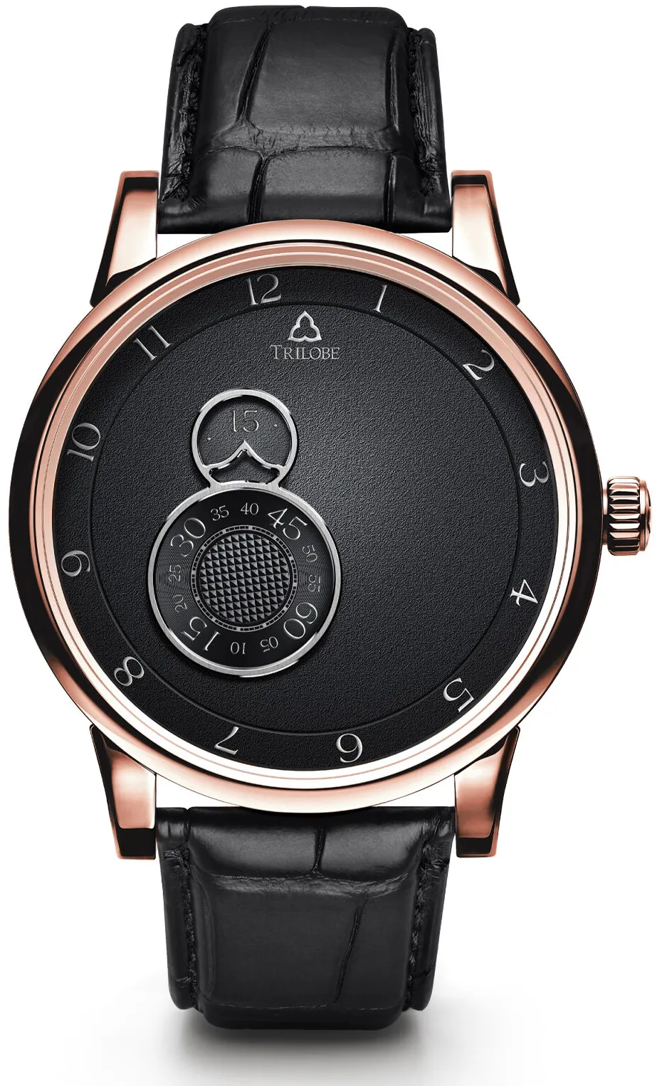 Trilobe Nuit Fantastique NF03NG 40.5mm Rose gold Black