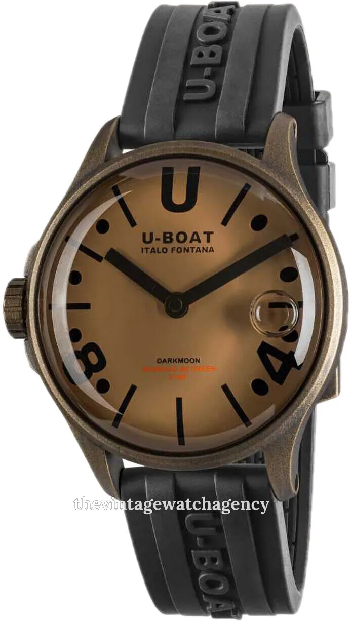 U-Boat Darkmoon 9547 40mm Bronze and Stainless steel Brown