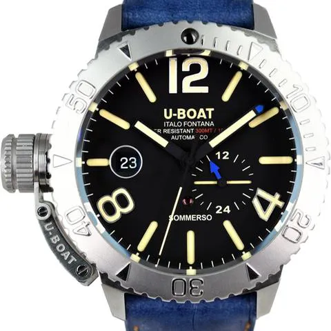 U-Boat Dive Watch 9007/A 46mm Stainless steel Black