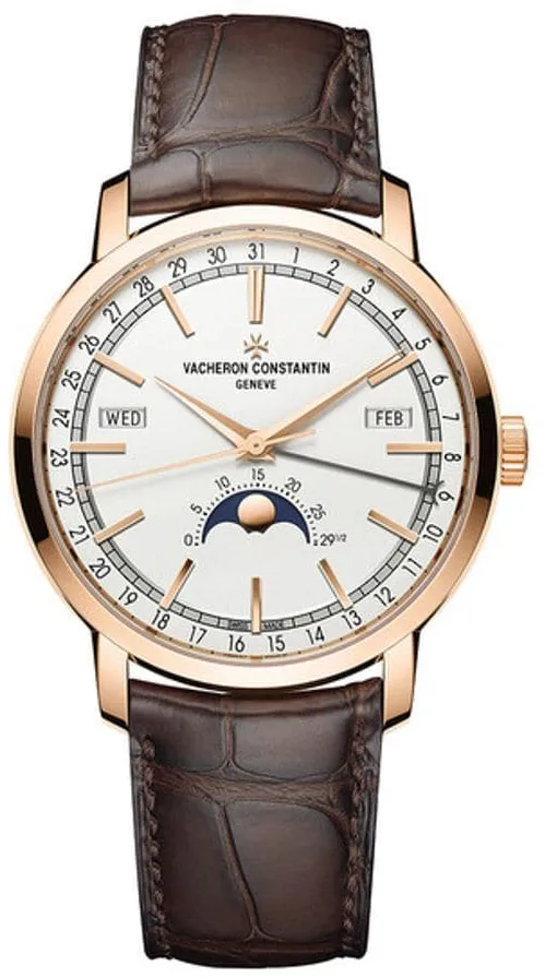 Vacheron Constantin Traditionnelle 4010T/000R-B344 41mm Rose gold Silver