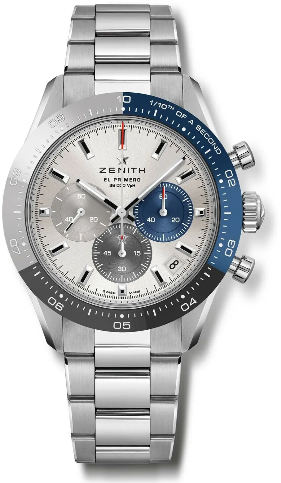 Zenith Chronomaster Sport 03.3103.3600/69.M3100 41mm Stainless steel Silver 1