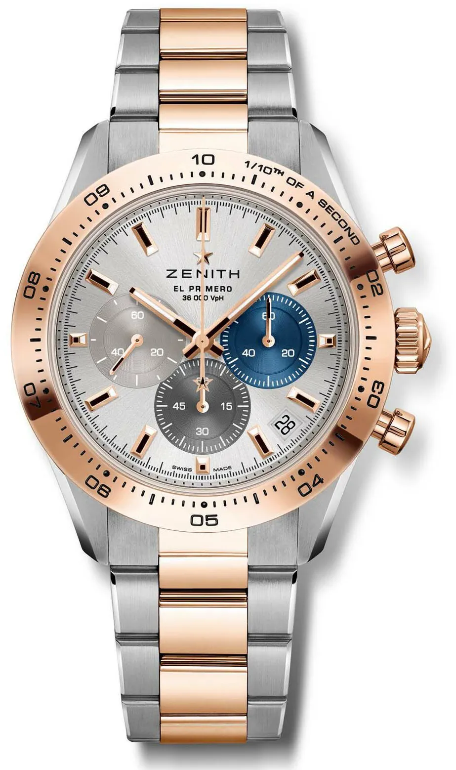 Zenith Chronomaster Sport 51.3100.3600/69.M3100 41mm Yellow gold and Stainless steel Silver 1