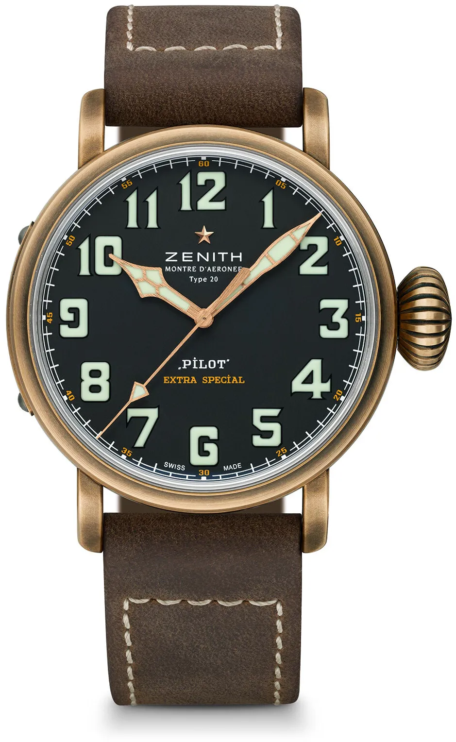 Zenith Pilot 29.2430.679/21.C753 45mm Bronze Black