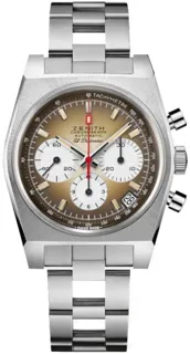 Zenith Revival 03.A384.400/385.M385 Stainless steel Brown