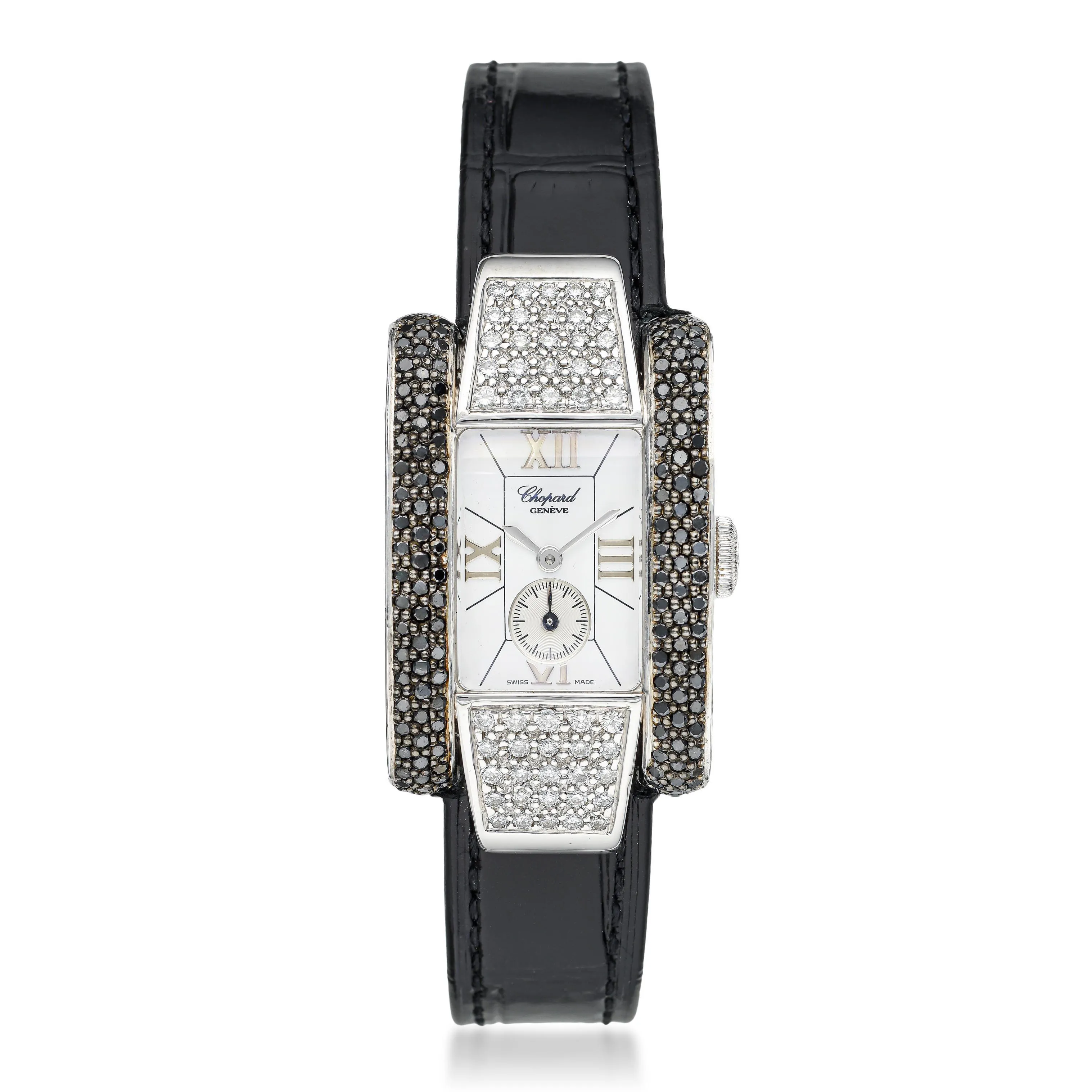 Chopard La Strada 5280 23mm 18k white gold White