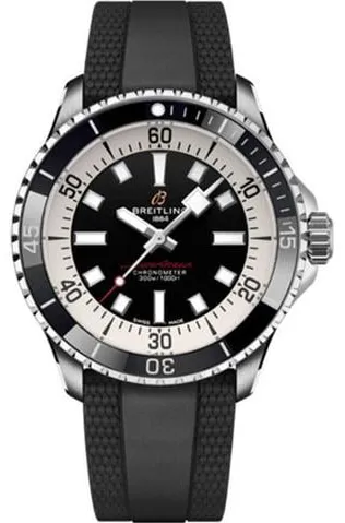 Breitling Superocean A17375211B1S1 42mm Stainless steel Black