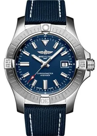 Breitling Avenger A17318101C1X1 43mm Stainless steel Blue