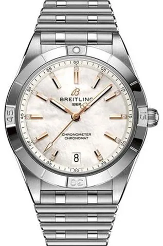 Breitling Chronomat A10380101A4A1 36mm Stainless steel Mother-of-pearl