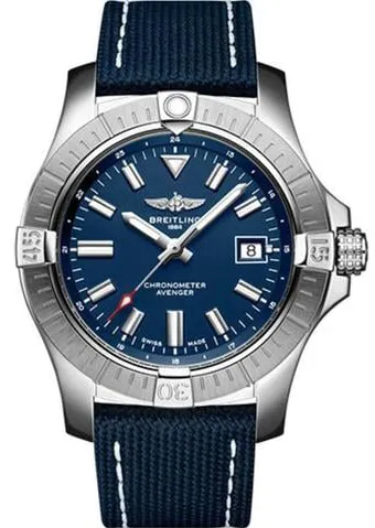 Breitling Avenger A17318101C1X2 43mm Stainless steel Blue