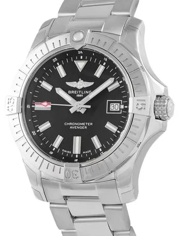 Breitling Avenger A17318 43mm Stainless steel Black 1