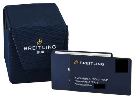 Breitling Avenger A17318 43mm Stainless steel Black 4