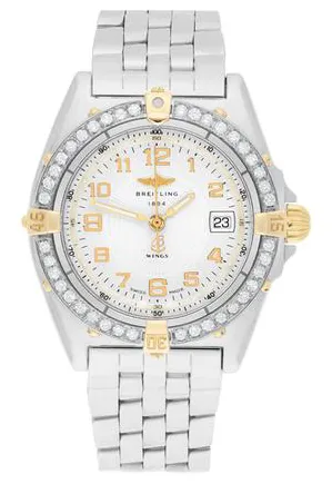 Breitling Windrider B67050 31mm Stainless steel Champagne 1